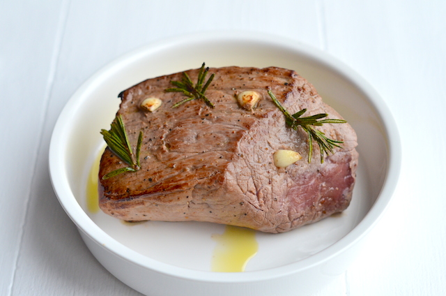 Rosbief uit de oven met rozemarijn - Uit Paulines Keuken