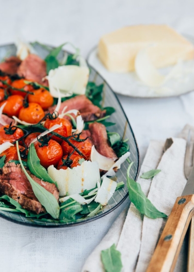 Biefstuk Tagliata Met Rucola En Parmezaan Uit Pauline S Keuken