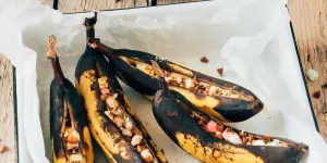 Banaan Op De Bbq Uit Paulines Keuken