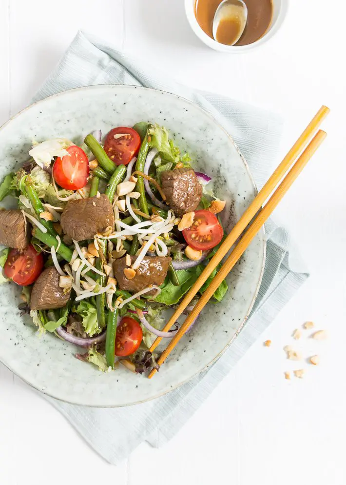 salade biefstuk bali loetje