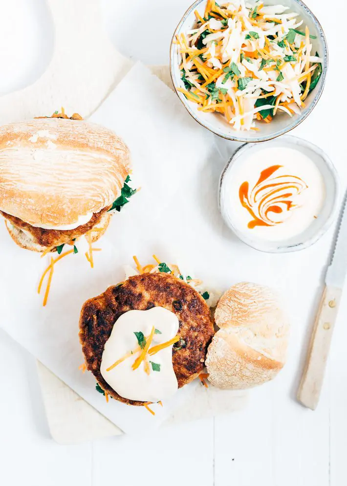 zelf kipburgers maken