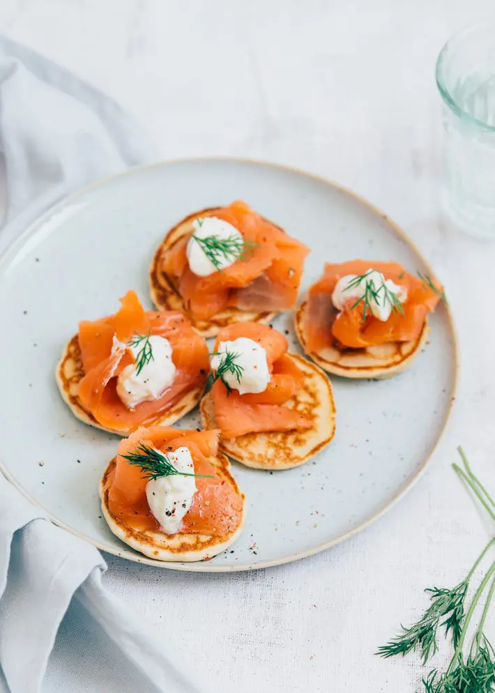 Blini's met zalm