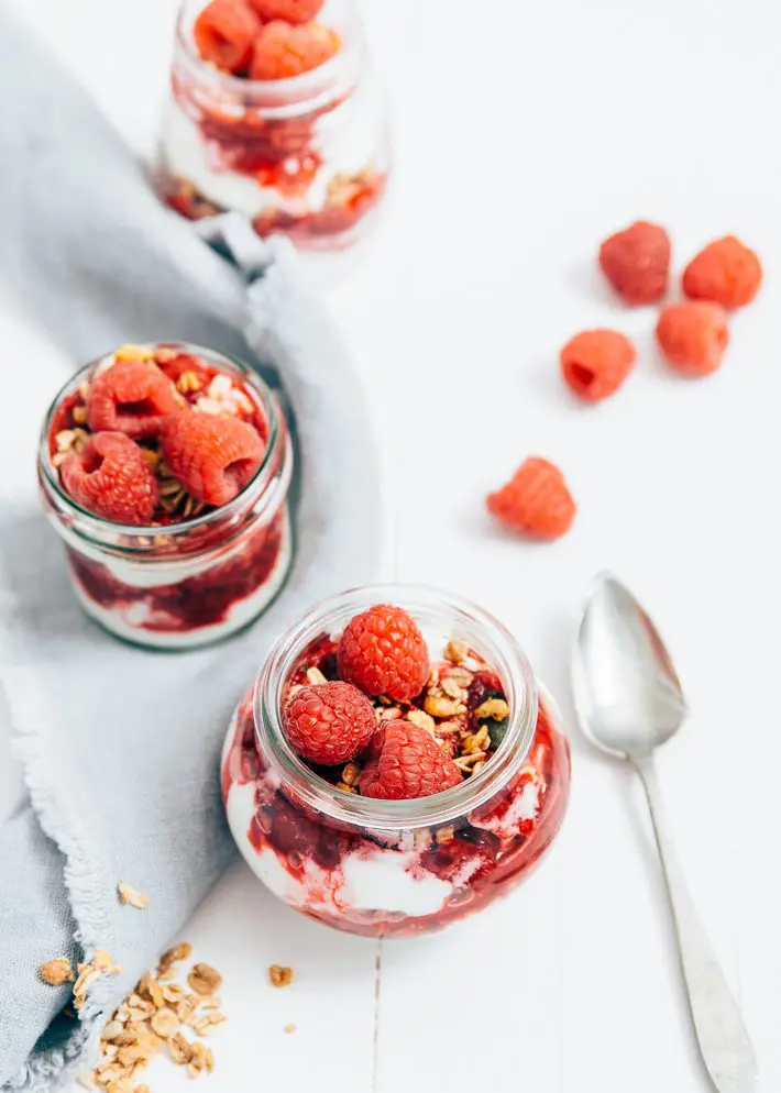 kokosyoghurt parfait