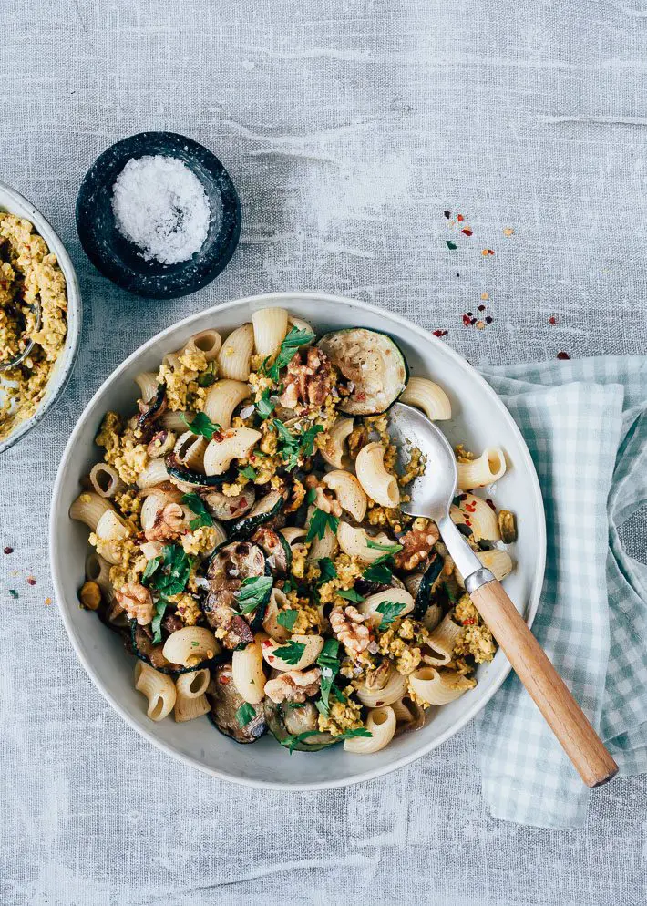 pasta met courgette