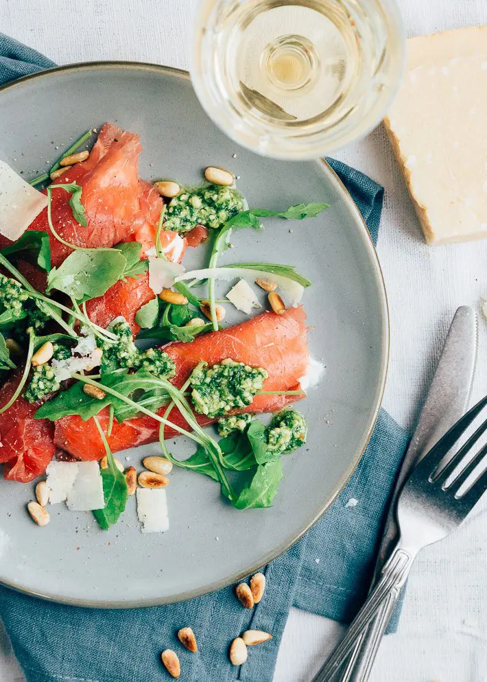 carpaccio rolletjes