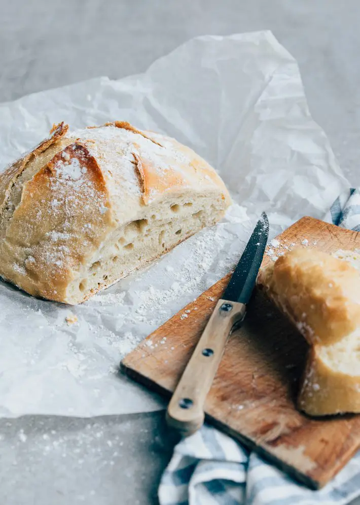 No knead bread (brood zonder kneden)