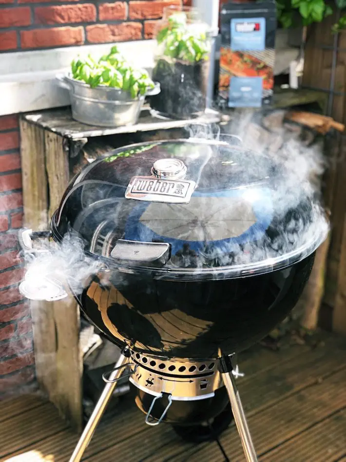 roken op de bbq