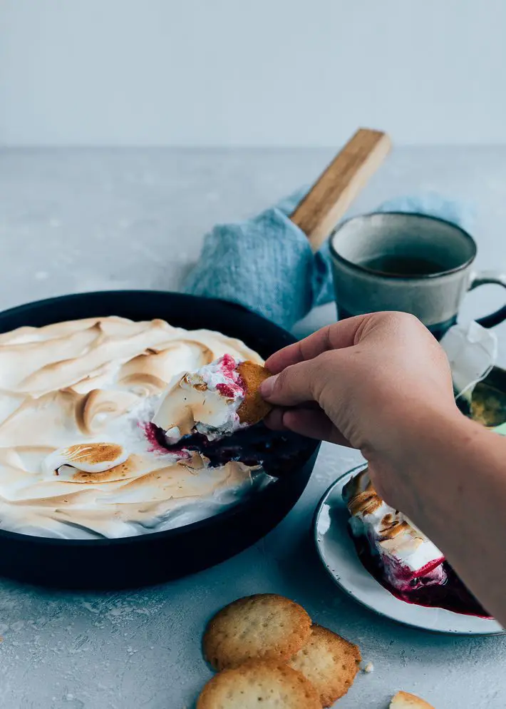 warm fruit uit de oven