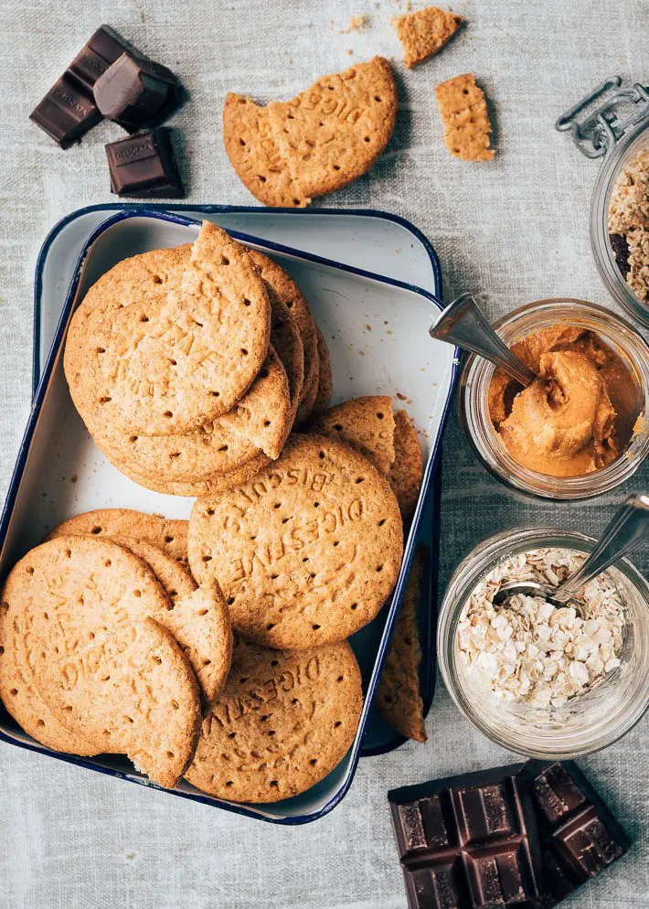 Pindakaas chocoblokjes