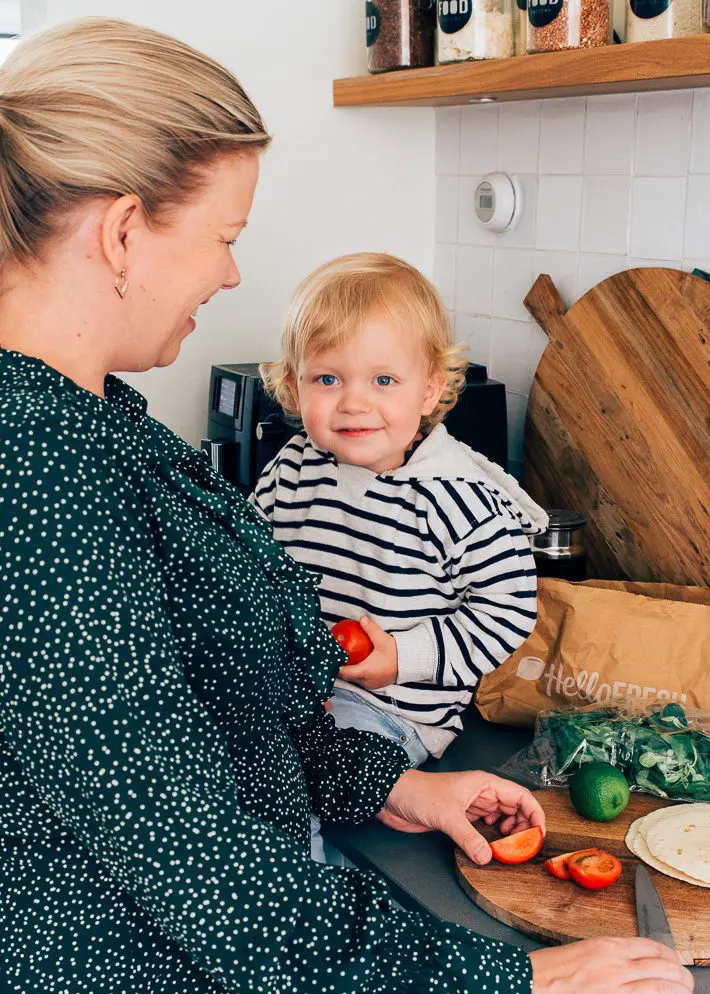 gezond koken met baby
