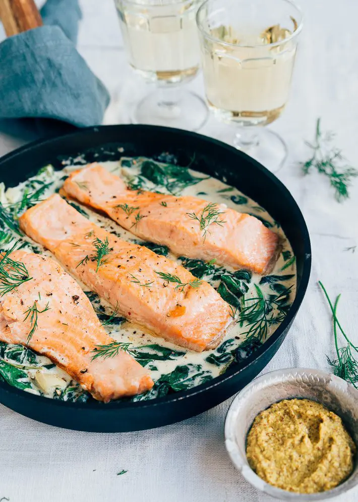 pasta met zalm