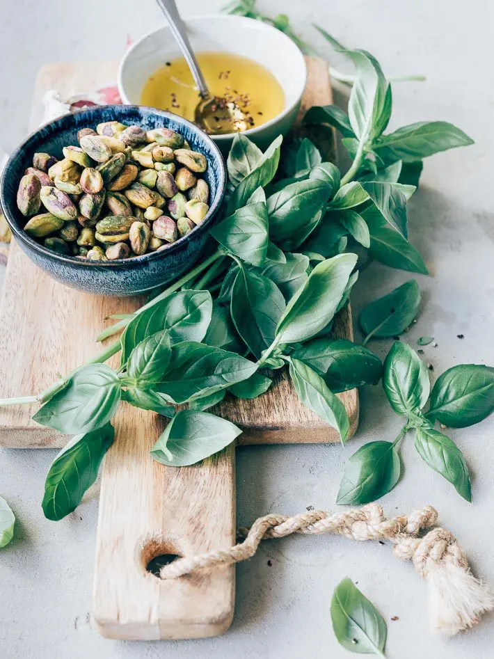 ingrediënten pesto