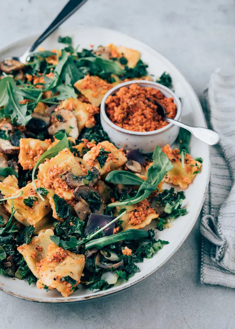 Italiaanse roerbakgroenten