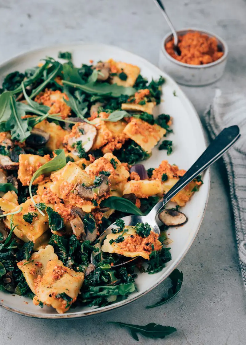 Italiaanse roerbakgroenten