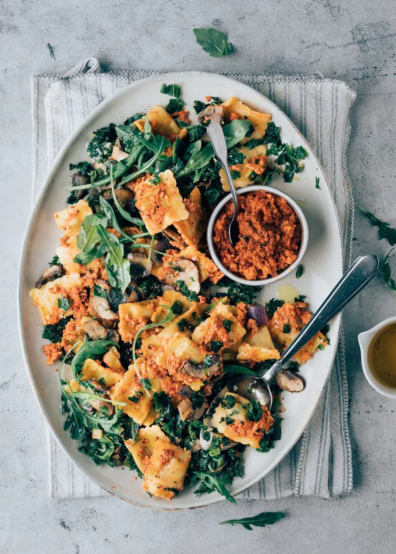 Italiaanse roerbakgroenten