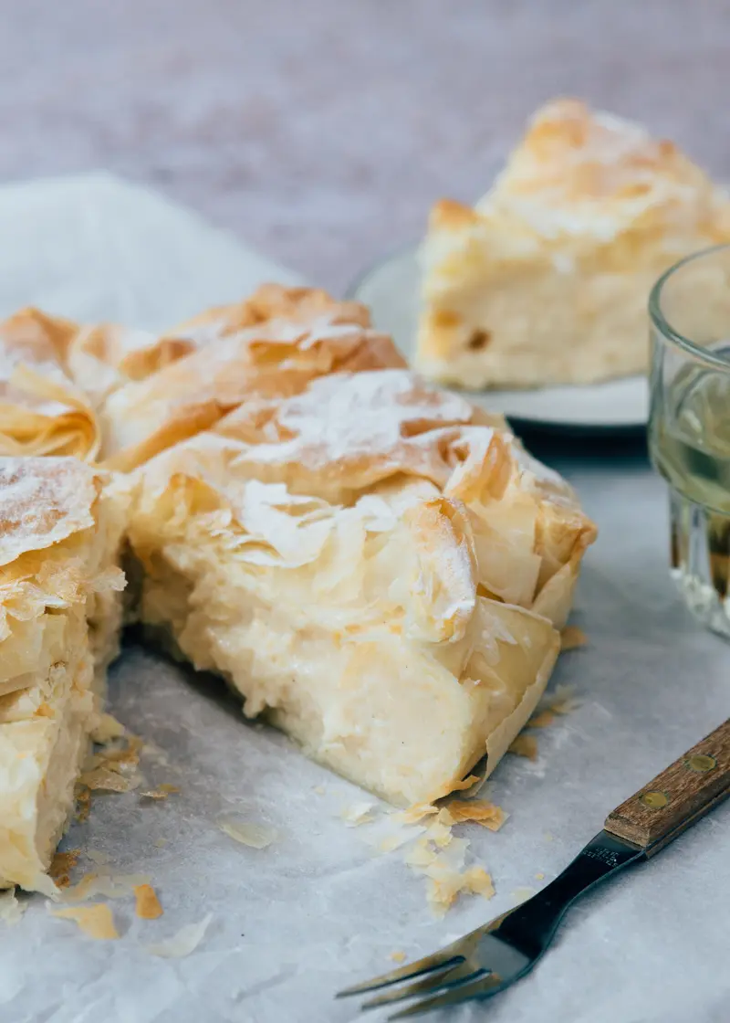 Bougatsa recept