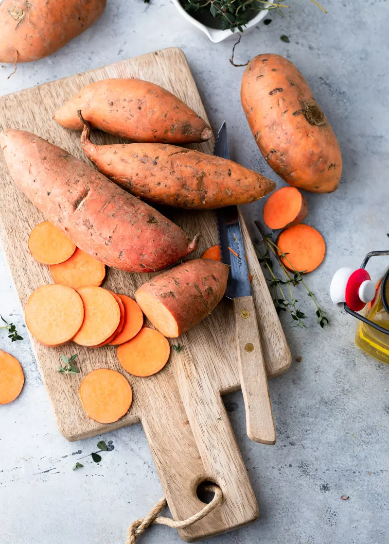 Ingrediënt zoete aardappel