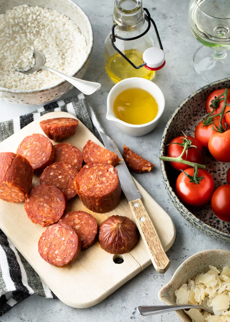Ingredient: chorizo en tomaten