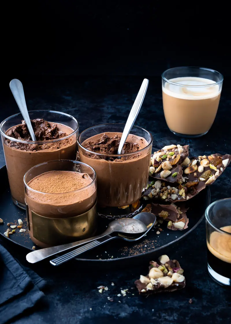 Chocolademousse met espresso