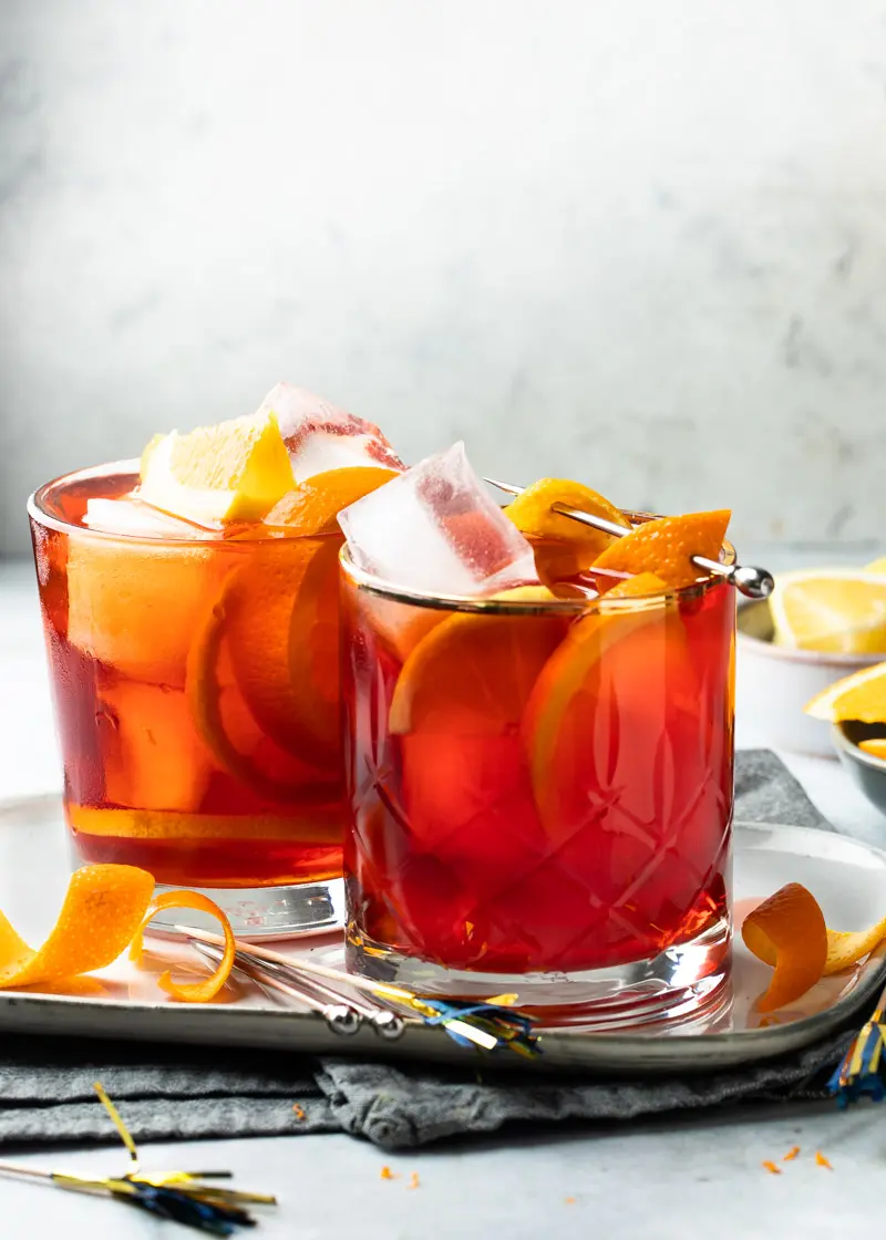 Negroni cocktail