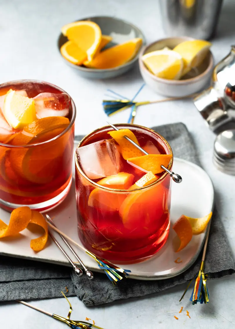 Negroni cocktail