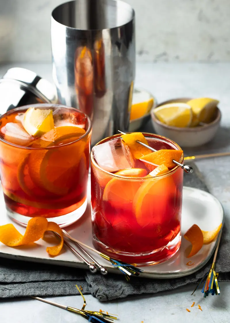 Negroni cocktail