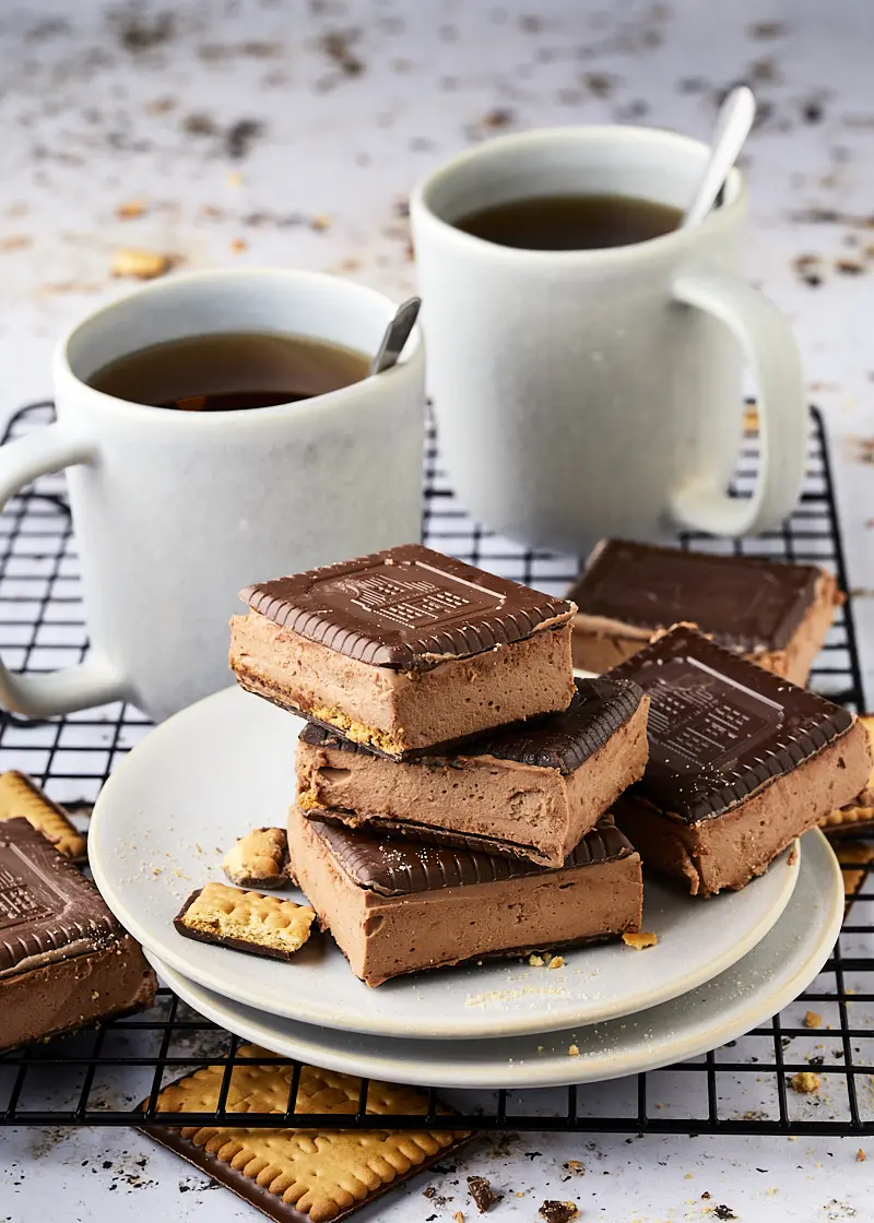 Cheesecake koekjes met chocolade