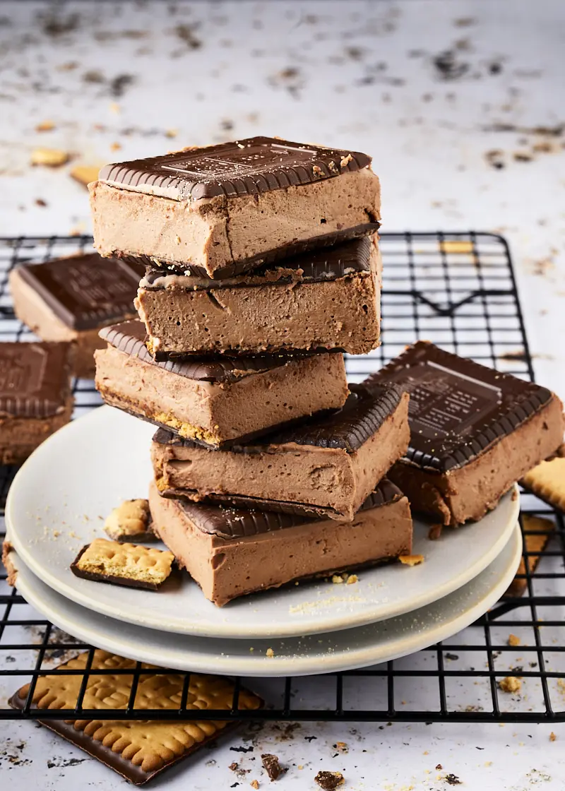 Cheesecake koekjes met chocolade