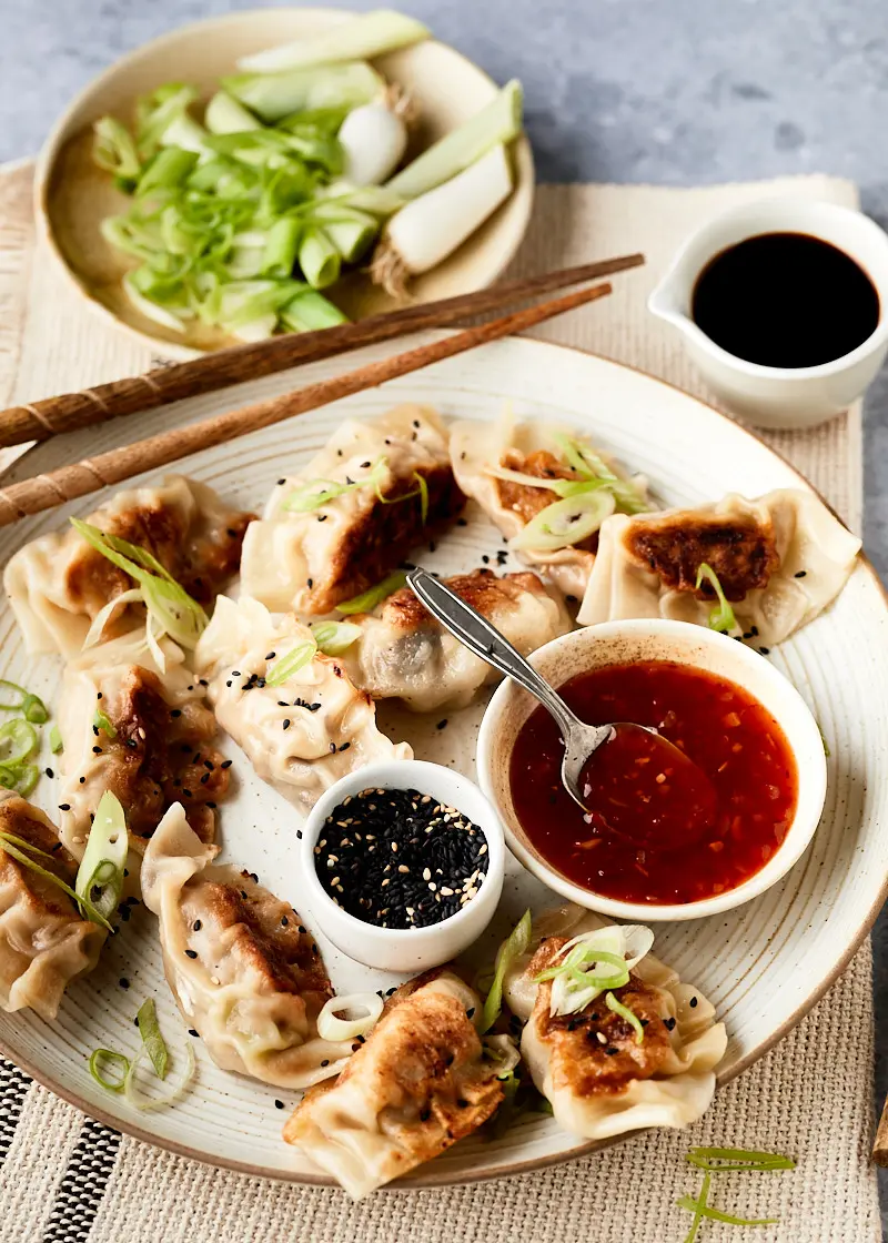 Gyoza met kip