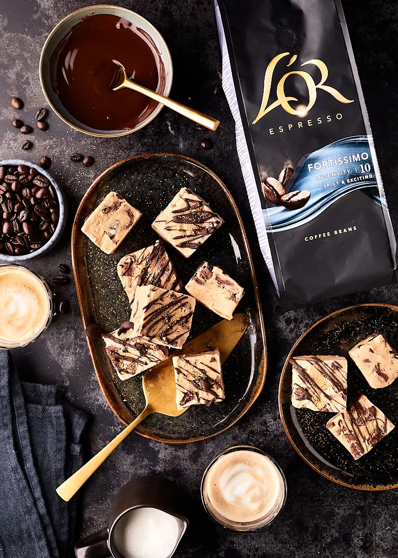 Koffie fudge