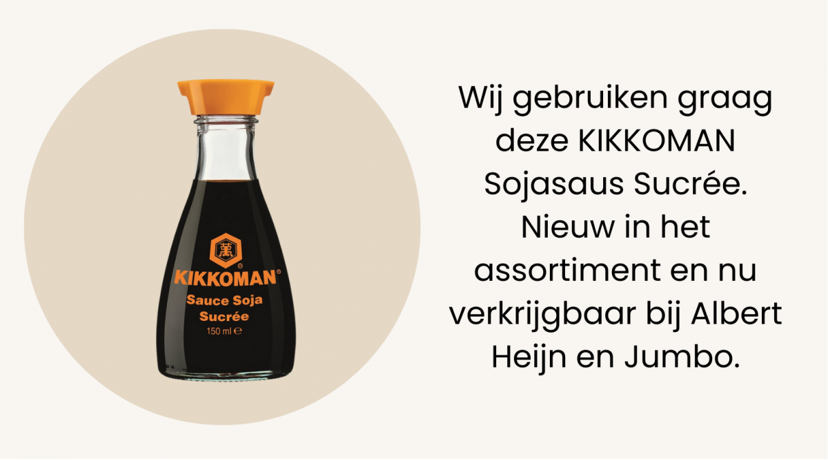 KIKKOMAN Sojasaus Sucrée