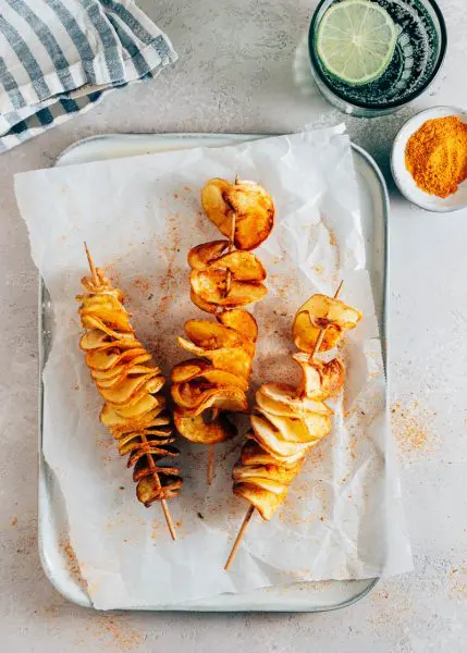 Aardappel spiraal