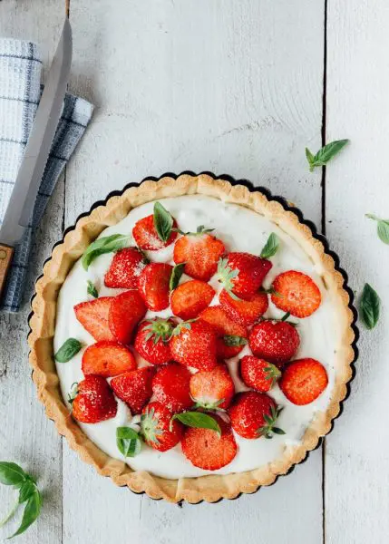Aardbeientaart