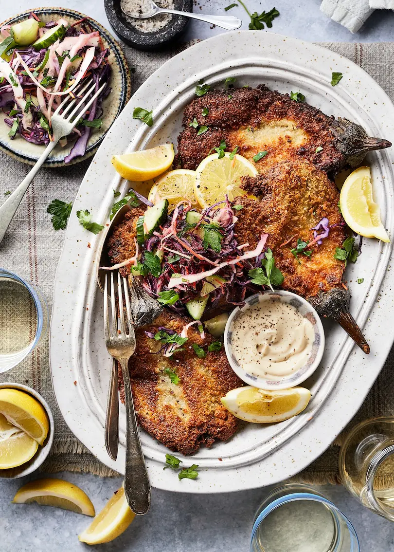 Aubergine schnitzel