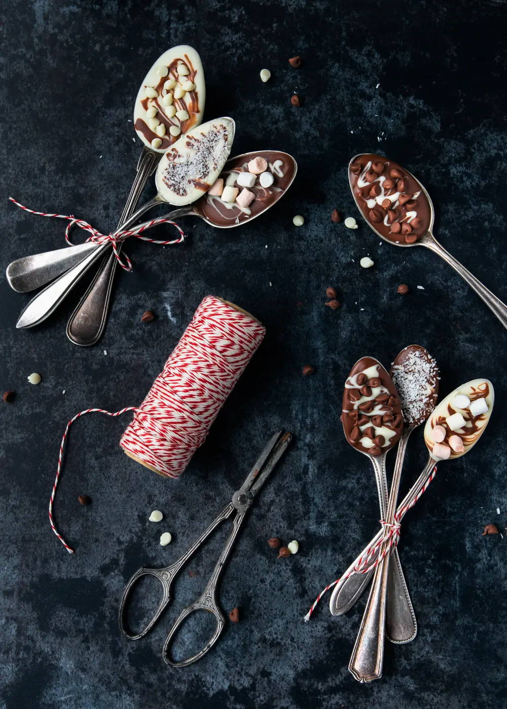 Chocolade spoon