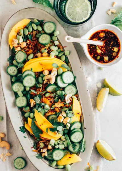 Crispy rice salad