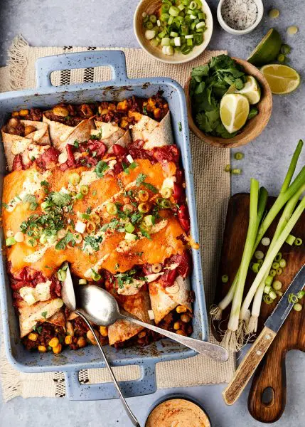 Mexicaanse wraps gehakt