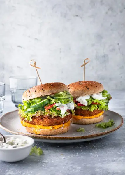 Falafel burger