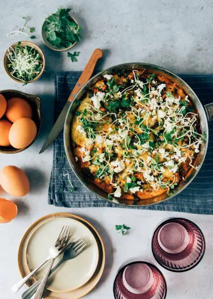 Frittata uit de oven