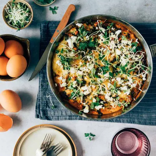 Frittata uit de oven