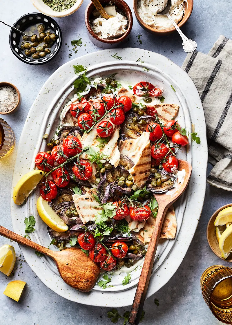 Aubergine salade