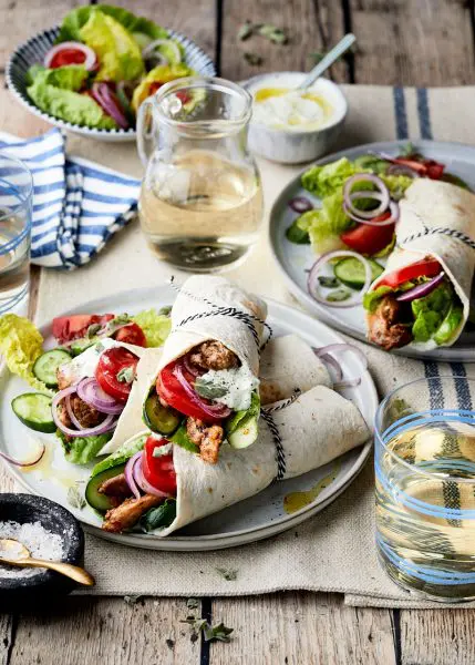 Griekse wraps