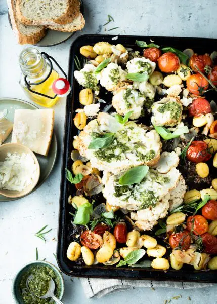 Hele bloemkool uit de oven