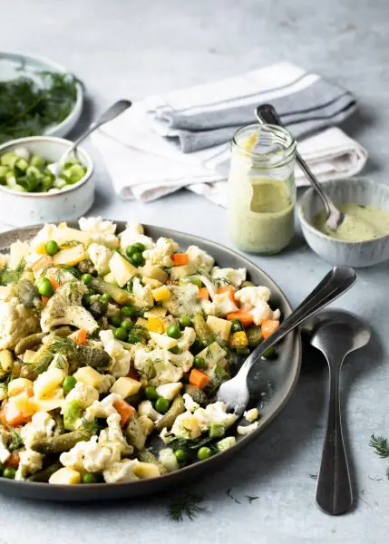 Koolhydraatarme huzarensalade