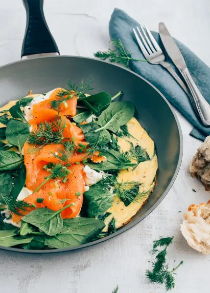 Omelet maken