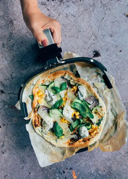 pizza in de airfryer