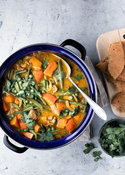 Pompoen curry