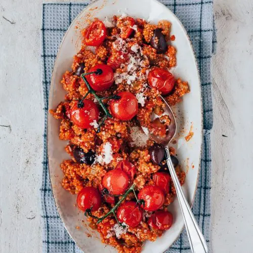 Quinoa risotto recept