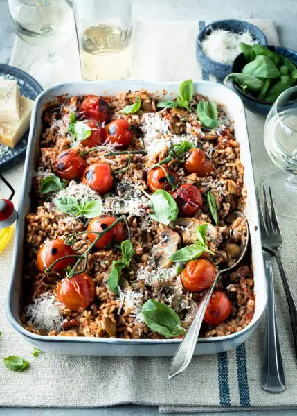 Risotto met gehakt