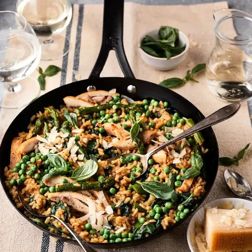 Risotto met kip